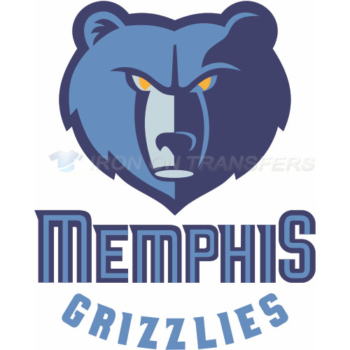 Memphis Grizzlies Iron-on Stickers (Heat Transfers)NO.1053